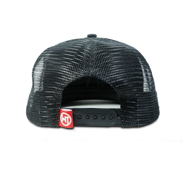 Snapback Cap »Black Rubber«